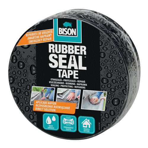 BISON Rubber Seal Tape, 5m