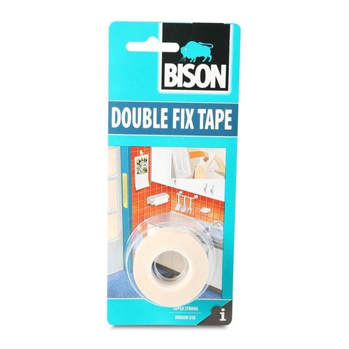 BISON Double Fix Tape, 1.5m