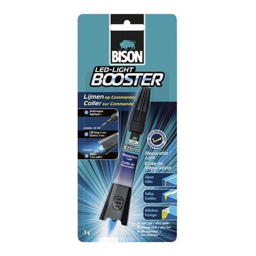 BISON LED-Light Booster Super Glue, 3g