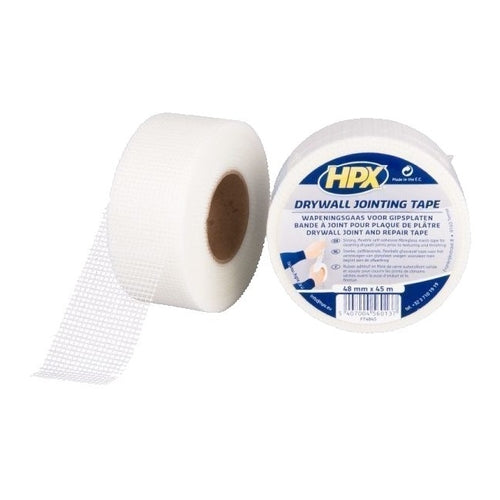 HPX Drywall Jointing Tape, White, 45m x 48mm