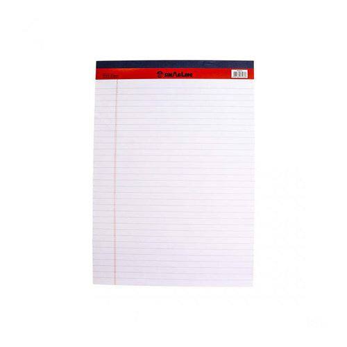 SinarLine Legal Pad A4, White, 40 Sheets