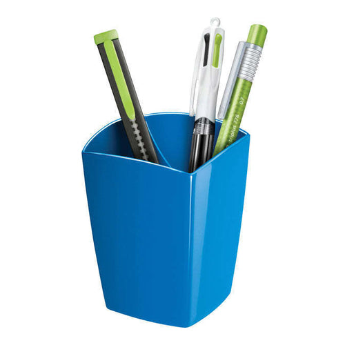 Abel Pen & Pencil Holder, Blue