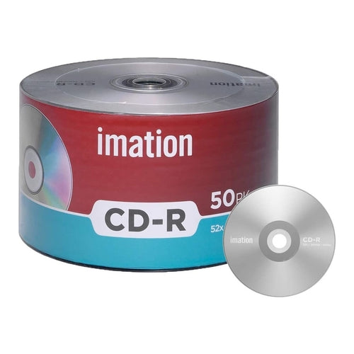 imation CD-R Blank Media Disk, 700MB/80min, Drum of 50