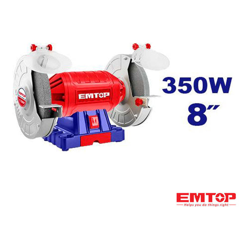 EMTOP Bench Grinder, 150W, 8" (200mm), EBGR83501