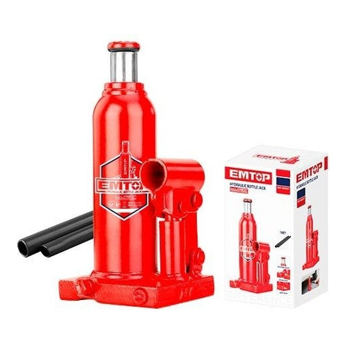 EMTOP Hydraulic Bottle Jack, 2 Ton, EHJK1021