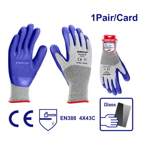 EMTOP Cut-resistant Gloves, EXGV0301XL