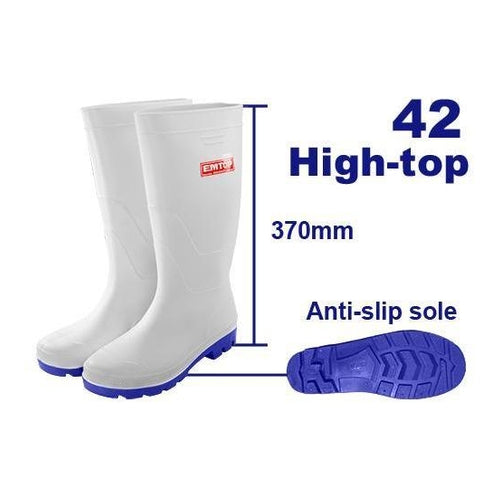 EMTOP Rain Boots, Size 43, ERBTW043