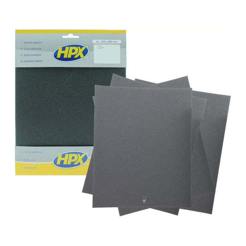 HPX Abrasive Sandpapers, P240, 4Pcs