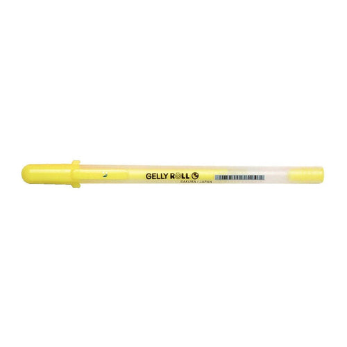 Sakura Gelly Roll Moonlight Gel Pen, Fluorescent Yellow