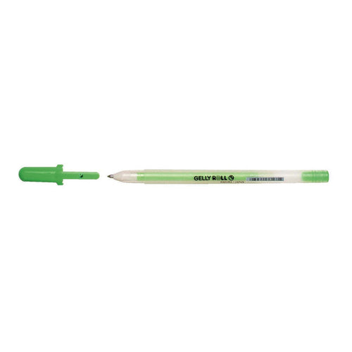 Sakura Gelly Roll Moonlight Gel Pen, Fluorescent Green