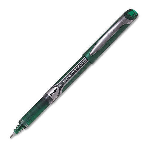 Pilot Hi-Tecpoint V7 Grip Rollerball Pen, Green