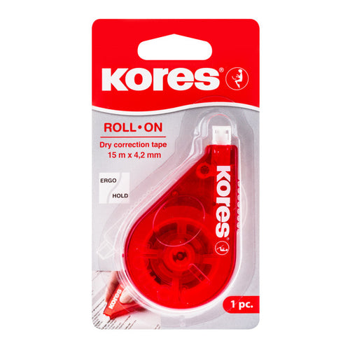 Kores Roll On Correction Tape, 15m x 4,2mm