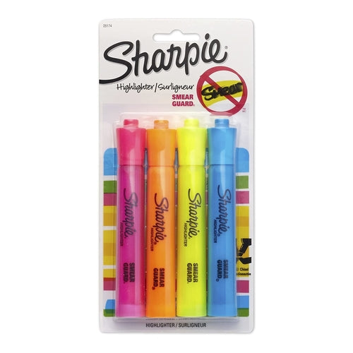 Sharpie Accent Highlighters, Set of 4