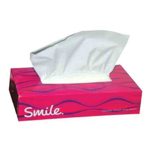 Smile Facial Tissues, 100 Sheets x 2 Ply
