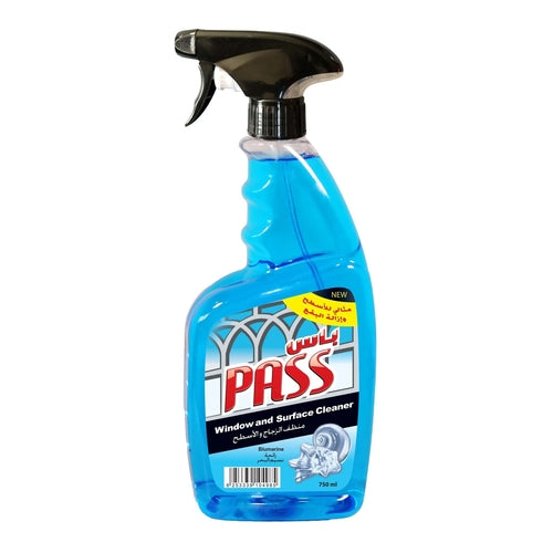 Pass Glass and Surfaces Cleaner, 750ml