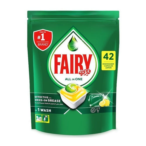 FAIRY Platinum All in One Dishwasher Tablets, 75 Capsules