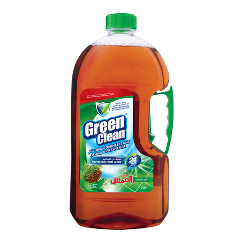 Al Emlaq Green Clean Disinfectant and Fresheners, Pine Oil, 2L