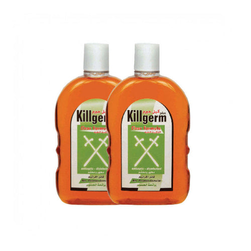 Killgerm Liquid General Disinfectant, Pine, 500ml, Pack of 2