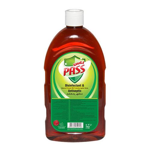 Pass Liquid Antiseptic Disinfectant, 750ml