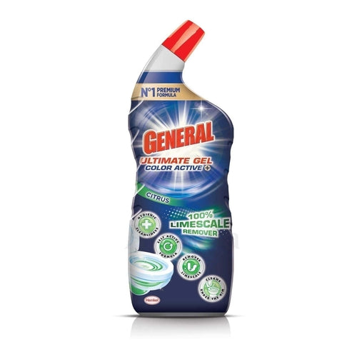 General Ultimate Gel Color Active Limescale Cleaner, Citrus, 750ml