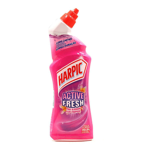 Harpic active Fresh Liquid Toilet Cleaner, Pink Blossom, 750ml