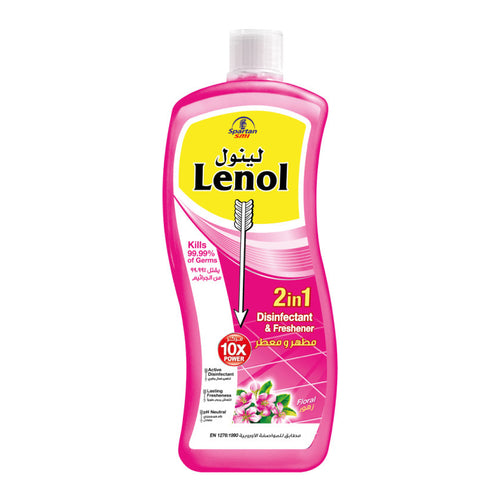 Lenol Disinfectant & Freshener, Floral, 700 ml