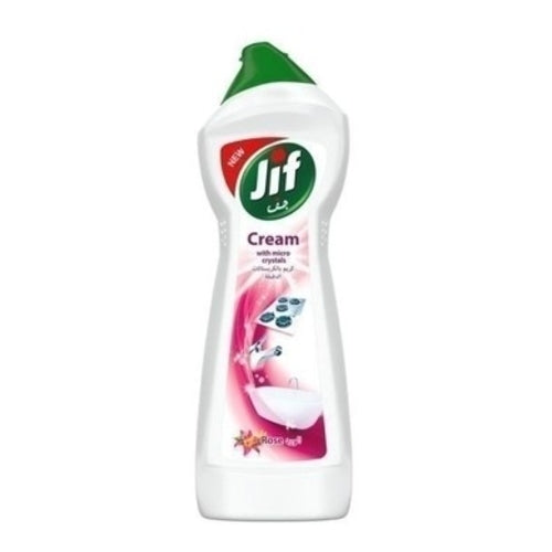 Cif Cream with Micro-Crystal Kitchen Cleaner, Rose, 750ml