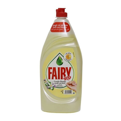 Fairy Gentle Hands Dishwashing Liquid, Lemon Blossom, 1L