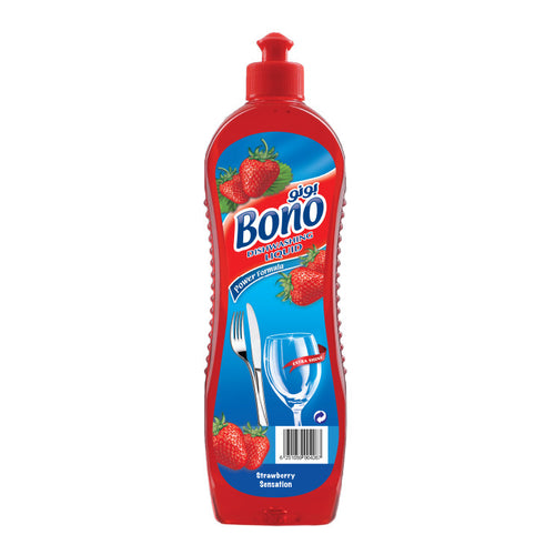 Bono Dishwashing Liquid, Strawberry Senseation, 440ml