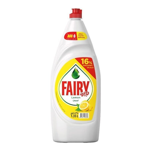 Fairy Dishwashing Liquid, Lemon, 1.35L