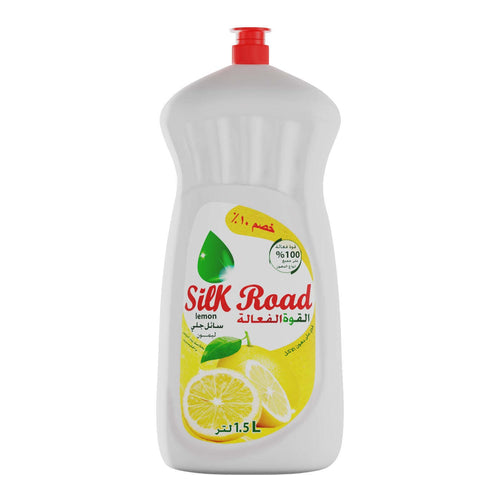 Silk Road Dishwashing Liquid, Lemon, 1.5L