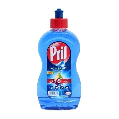 Pril 5 Plus Dishwashing Liquid, Blue, 350ml
