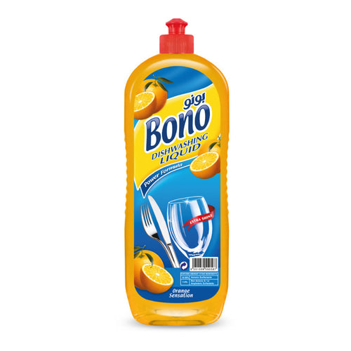 Bono Dishwashing Liquid, Orange Sensation, 800ml