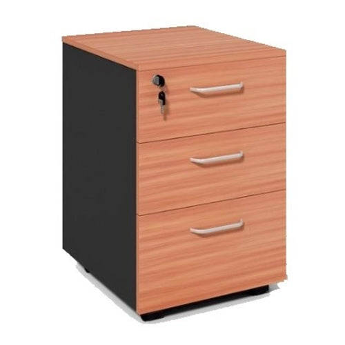 Local Movable Drawers, 3 Drawers, Central Lock, L42 x D45 x H56cm