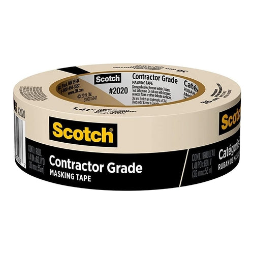 3M Scotch Contractor Grade Making Tape, 1.41" x 60.1 Yards