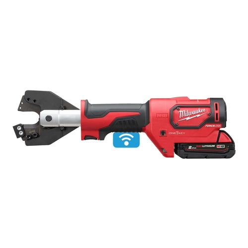 Milwaukee M18 Force Logic Hydraulic 35mm Cable Cutter, 1x 2.0Ah Battery, 4933464301
