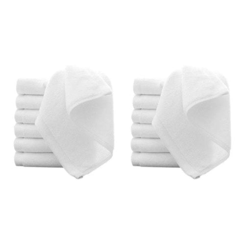 Cotton Face Towels, 30 x 30cm, 100Pcs