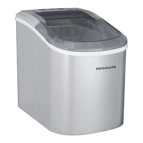 Frigidaire Compact Ice Maker, 26 lbs/Day, EFIC189-Silver