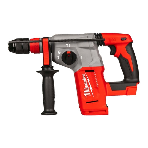 Milwaukee M18 BLHX-0X Brushless 4-Mode 26mm SDS-Plus Hammer with FIXTEC Chuck, Tool Only