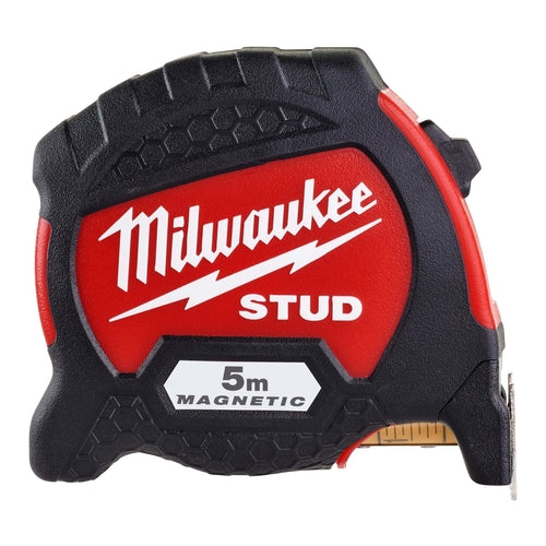 Milwaukee Stud II Tape Measure, 5m x 33mm, 4932471626