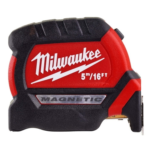 Milwaukee Magnetic Tape Measure Gen III, 5m/16 ft x 27mm, 4932464602