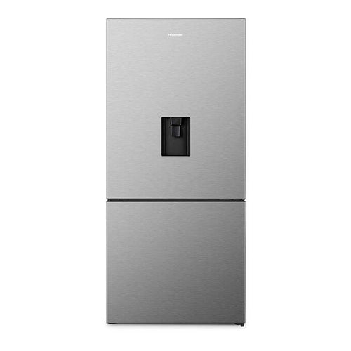 Hisense Bottom Mount Refrigerator, 605L, Silver, RB605N4BS1