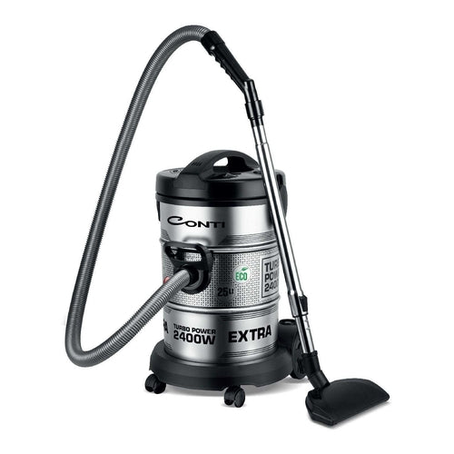 Conti Drum Vacuum Cleaner, 2400W, 25L Dust Capacity, VD-M24XL02-G