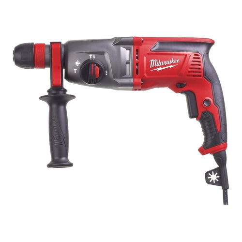 Milwaukee PH 26 TX 26mm SDS-Plus 3-Mode Corded Hammer with FIXTEC, 2.5J, 800W, 4933464579