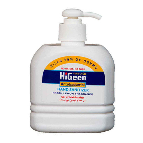 HiGeen Hand Sanitizer, Fresh Lemon, 250ml