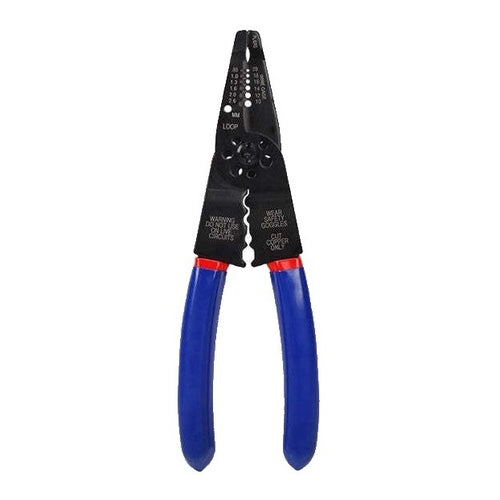 WORKPRO 8" Long Nose Wire Stripper, 0.8-2.6mm, WP291003