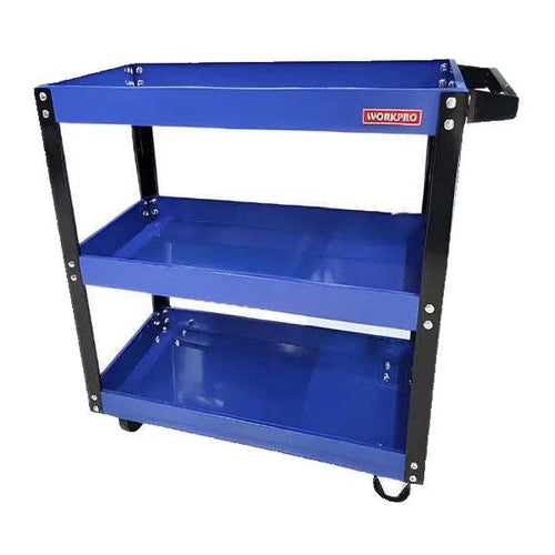 WORKPRO 3 Layer Tool Cart, 840 x 410 x 660mm, WP285001