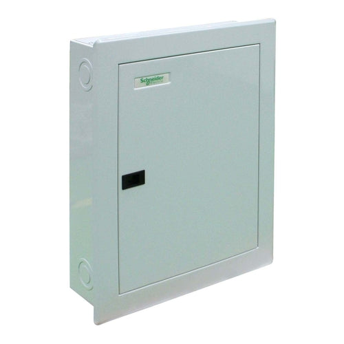 Schneider Electric Disbo Extra Straight 3 Phase Electrical Enclosure, 12 Ways, Surface Mount