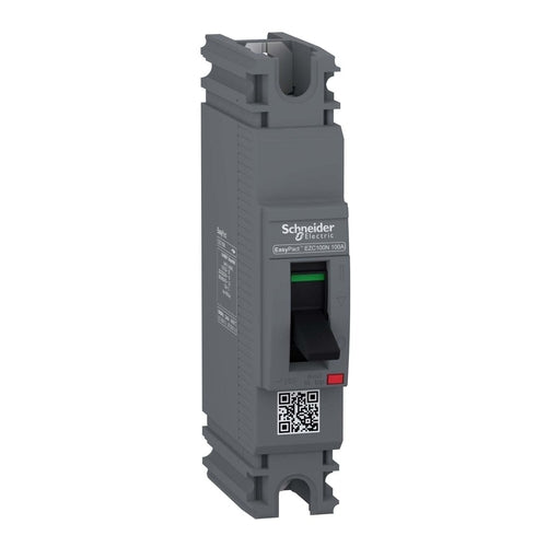 Schneider Electric EasyPact Molded-Case Circuit Breaker, TMD, 1P 1d