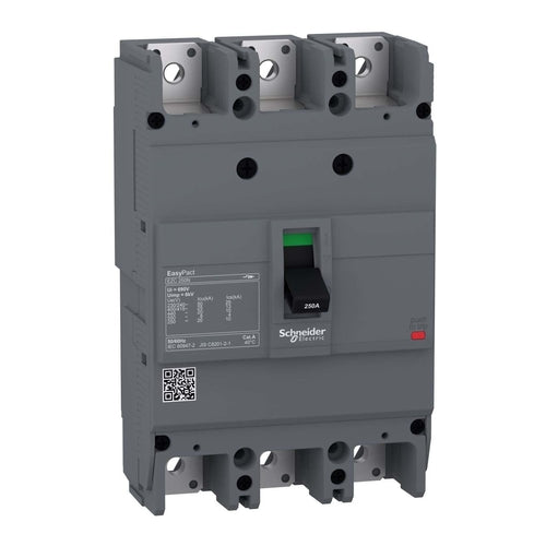 Schneider Electric EasyPact Molded-Case Circuit Breaker, TMD, 3P 3d, 25KA